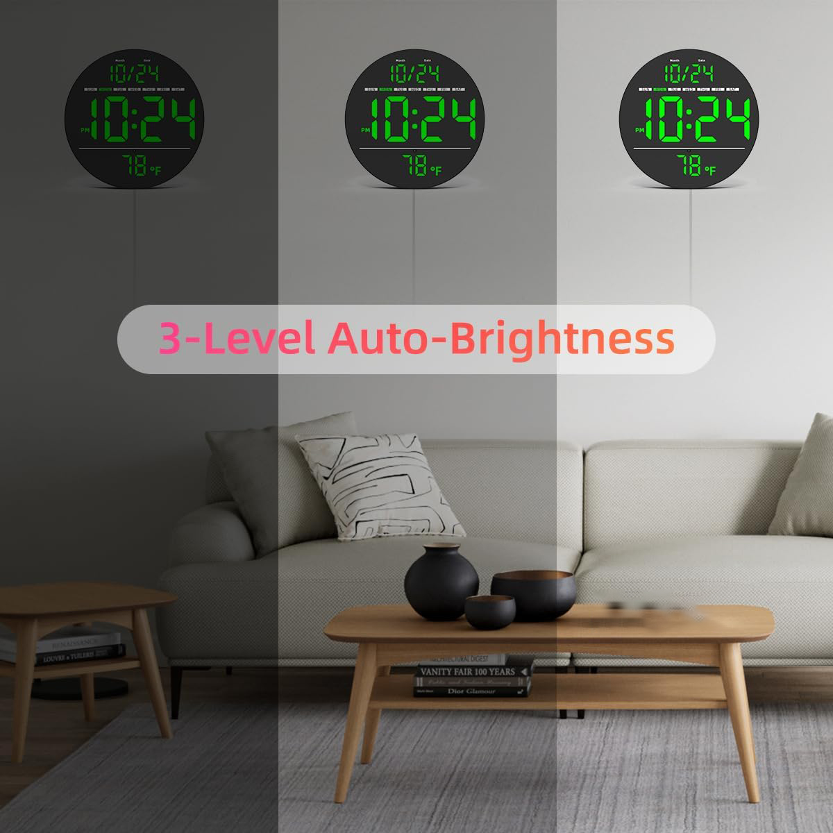 【新品上市】ZENITHTIME 三款旗舰 LED 数字挂钟正式发布 海外仓同步现货开售(图1) 【新品上市】ZENITHTIME 三款旗舰 LED 数字挂钟正式发布 海外仓同步现货开售(图1)